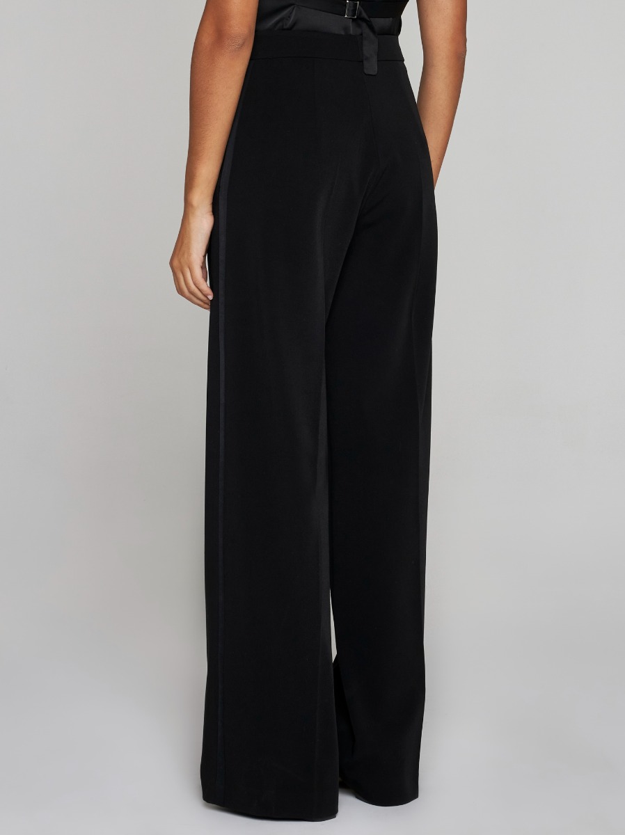 BLANCA VITA Pantaloni Palazzo Persea Misto Viscosa