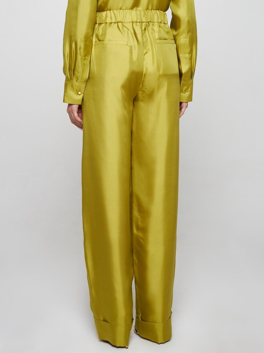 BLANCA VITA Pantaloni Petroy In Seta