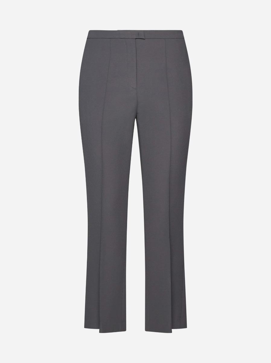 BLANCA VITA Pantaloni Pleomele con impunture