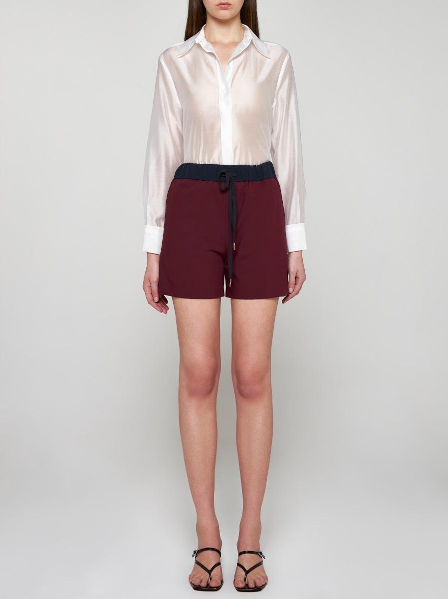 BLANCA VITA Shorts Brassavola In Seta