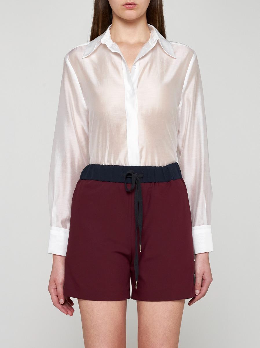 BLANCA VITA Shorts Brassavola In Seta