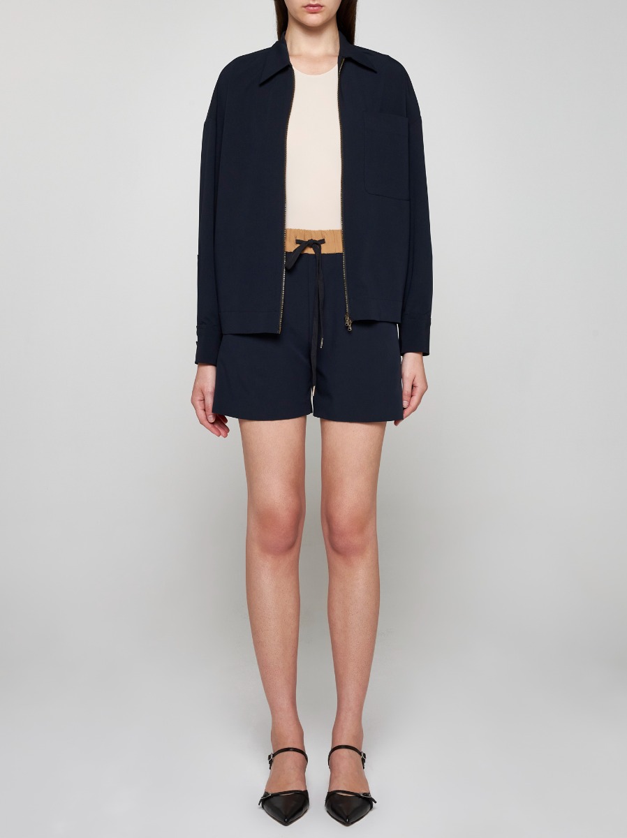 BLANCA VITA Shorts Brassavola In Seta