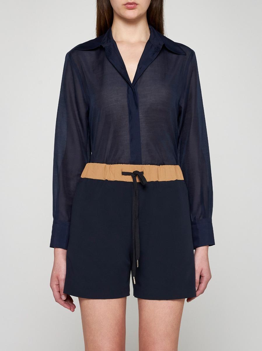 BLANCA VITA Shorts Brassavola In Seta