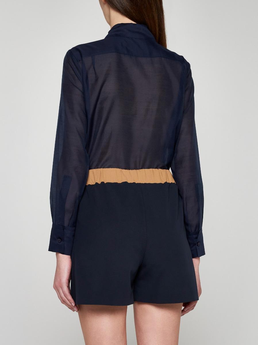 BLANCA VITA Shorts Brassavola In Seta