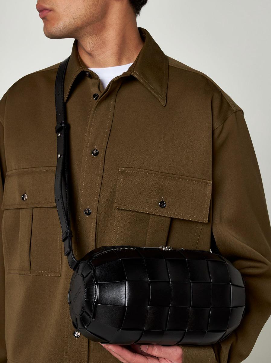 BOTTEGA VENETA Borsa Boombox Piccola In Pelle Intreccio