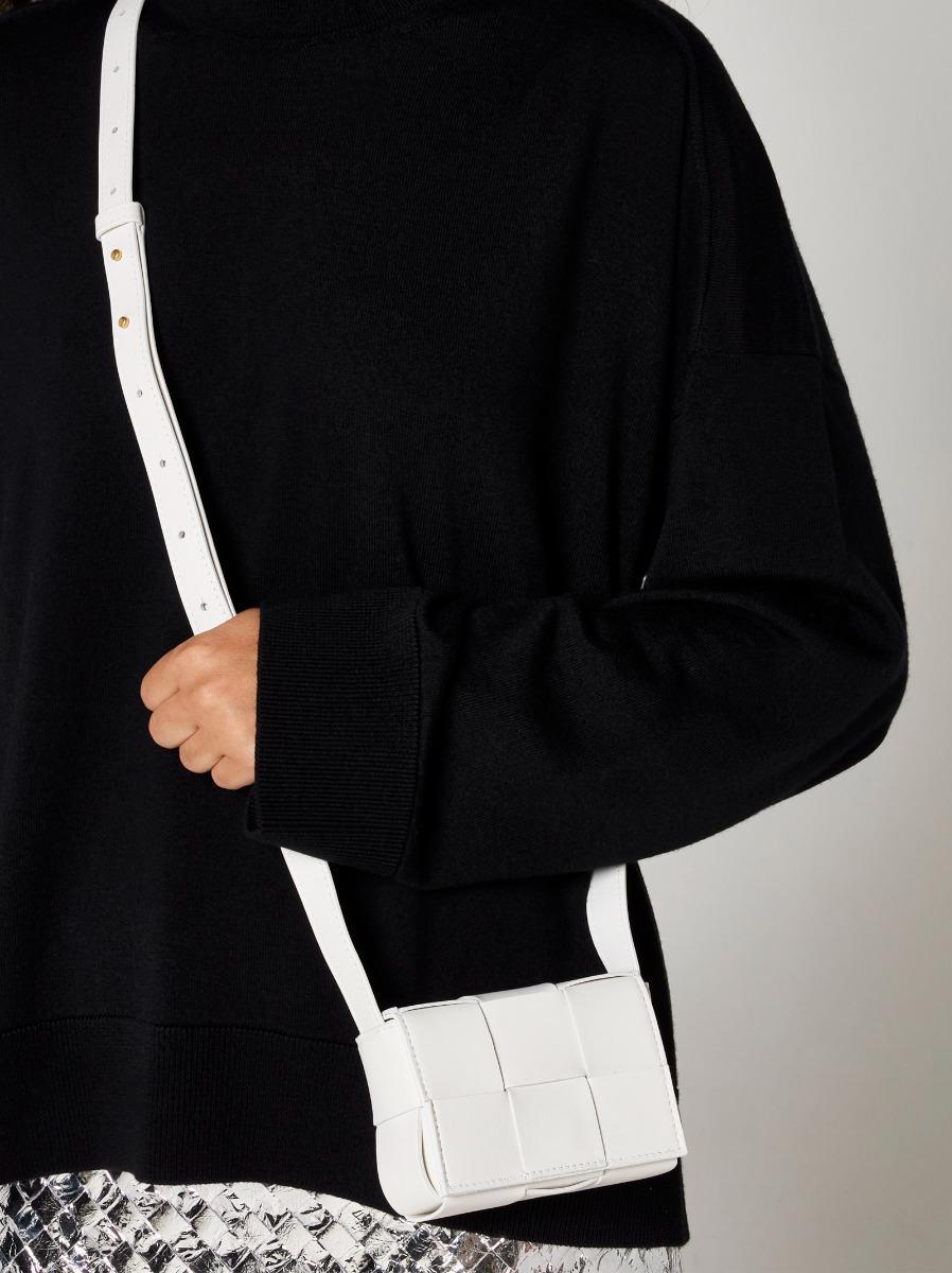 BOTTEGA VENETA Borsa Candy Cassette In Pelle Intreccio