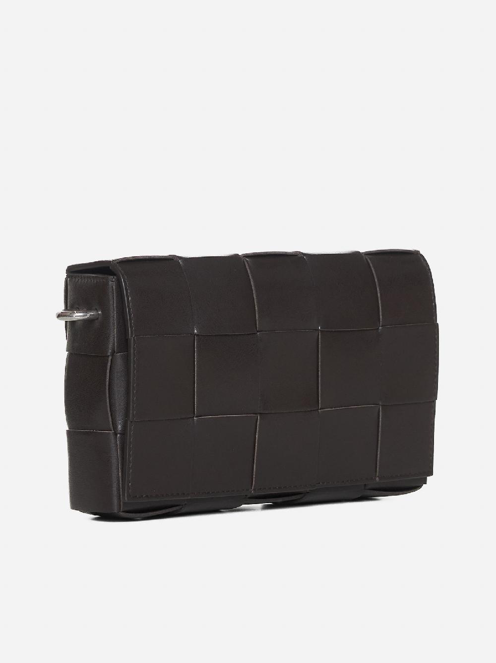 BOTTEGA VENETA Borsa Cassette On Strap In Pelle Intrecciato