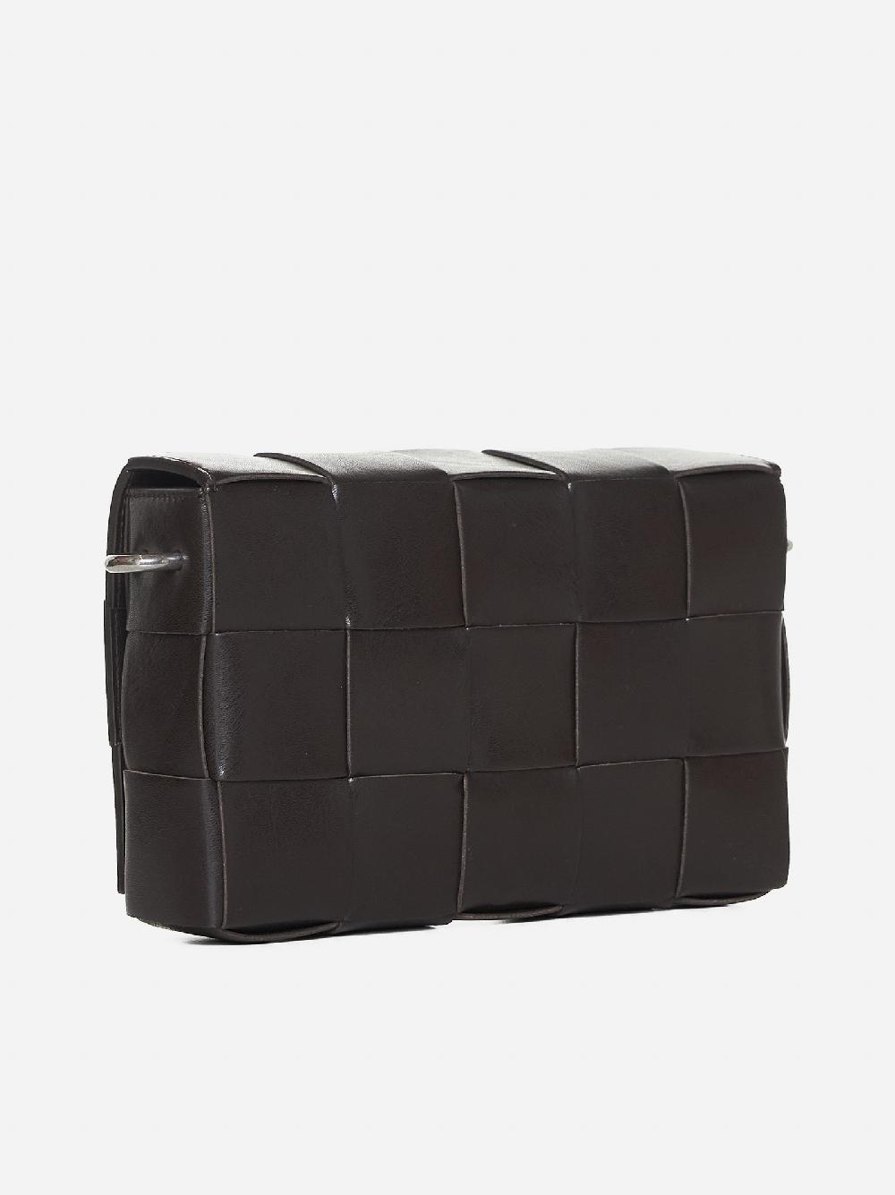 BOTTEGA VENETA Borsa Cassette On Strap In Pelle Intrecciato