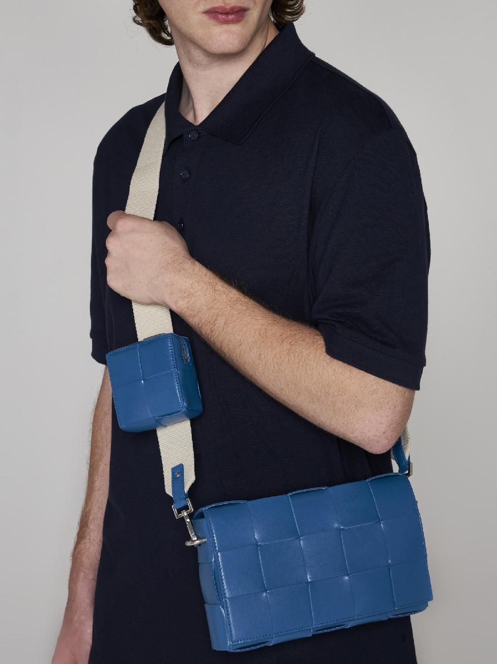 BOTTEGA VENETA Borsa Cassette On Strap In Pelle Intrecciato