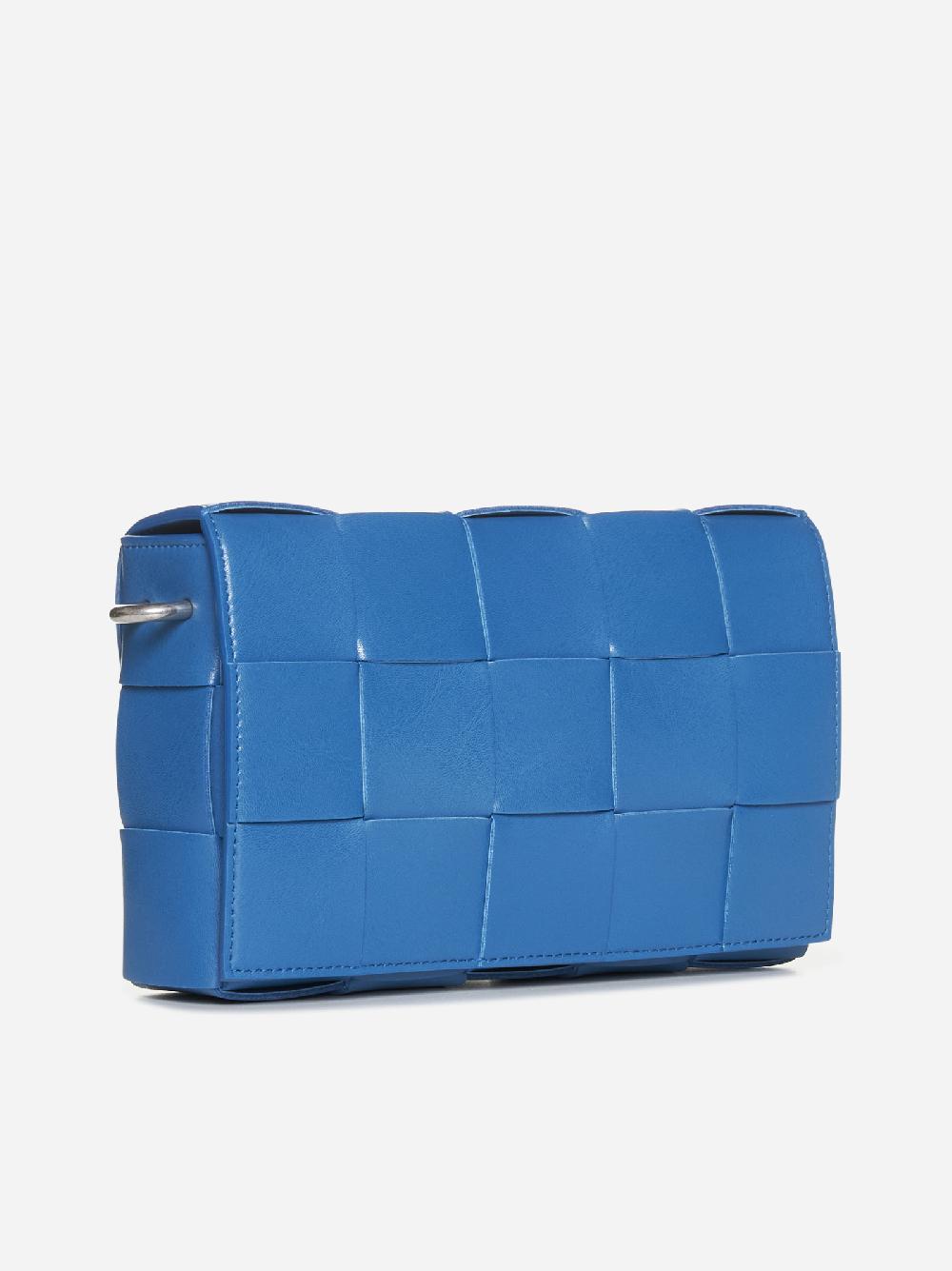 BOTTEGA VENETA Borsa Cassette On Strap In Pelle Intrecciato