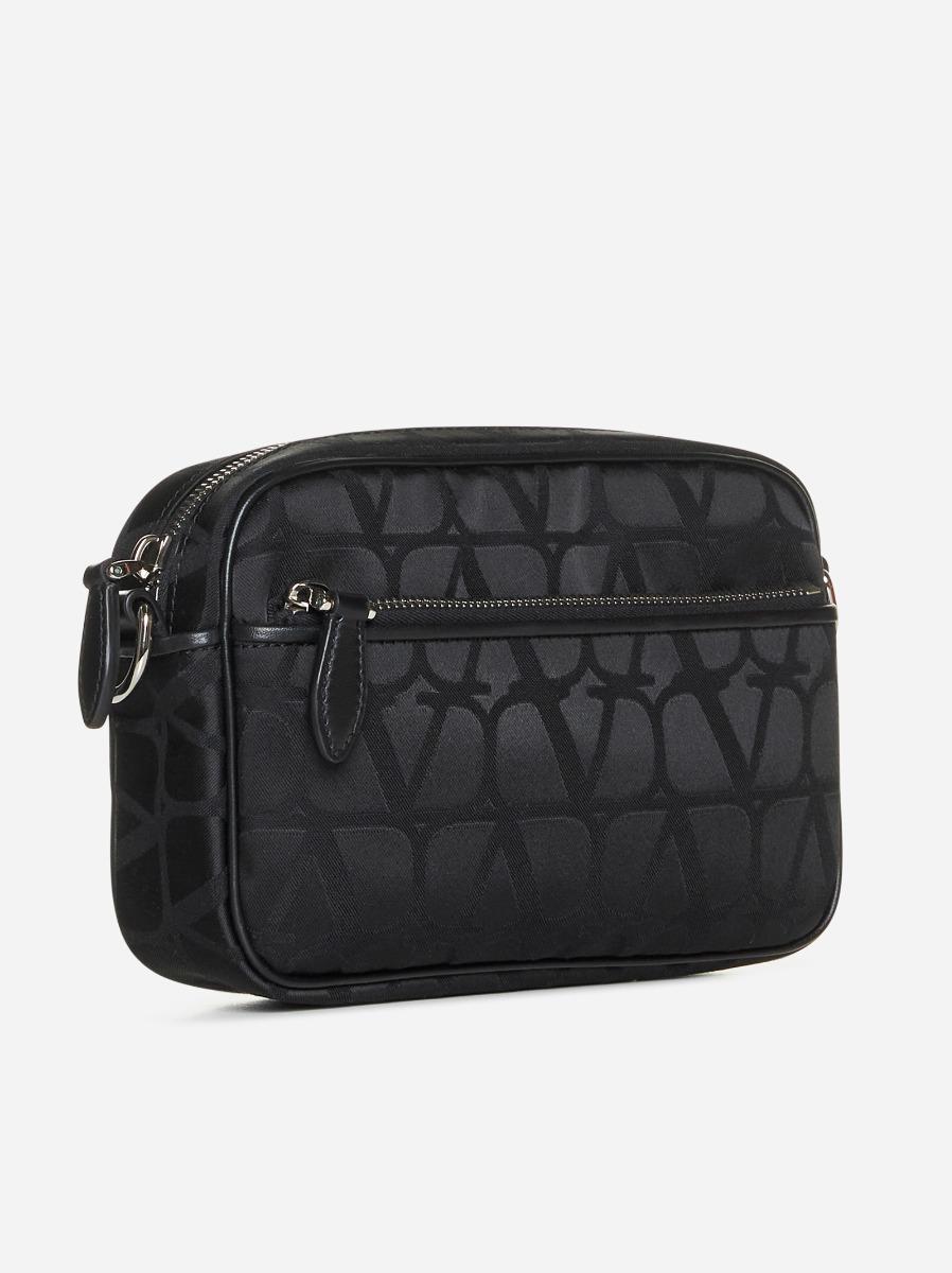 VALENTINO GARAVANI Borsa Crossbody In Tessuto Toile Iconographe