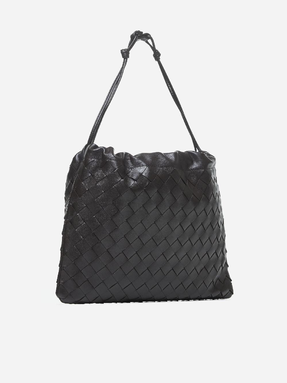 BOTTEGA VENETA Borsa Dustbag Media In Pelle Intrecciato