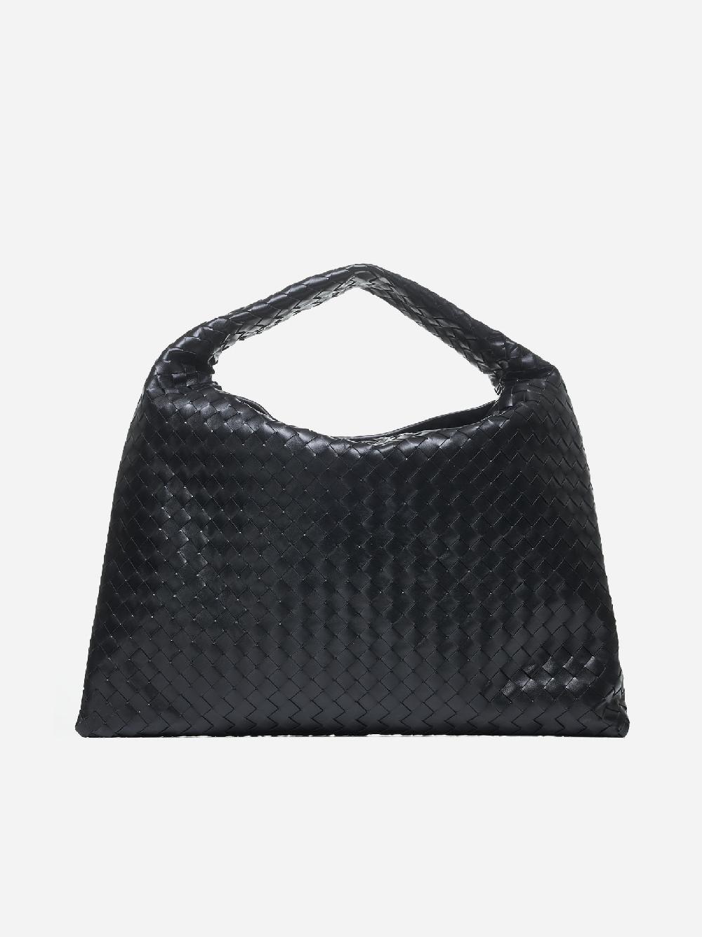BOTTEGA VENETA Borsa Hop grande in pelle Intrecciato