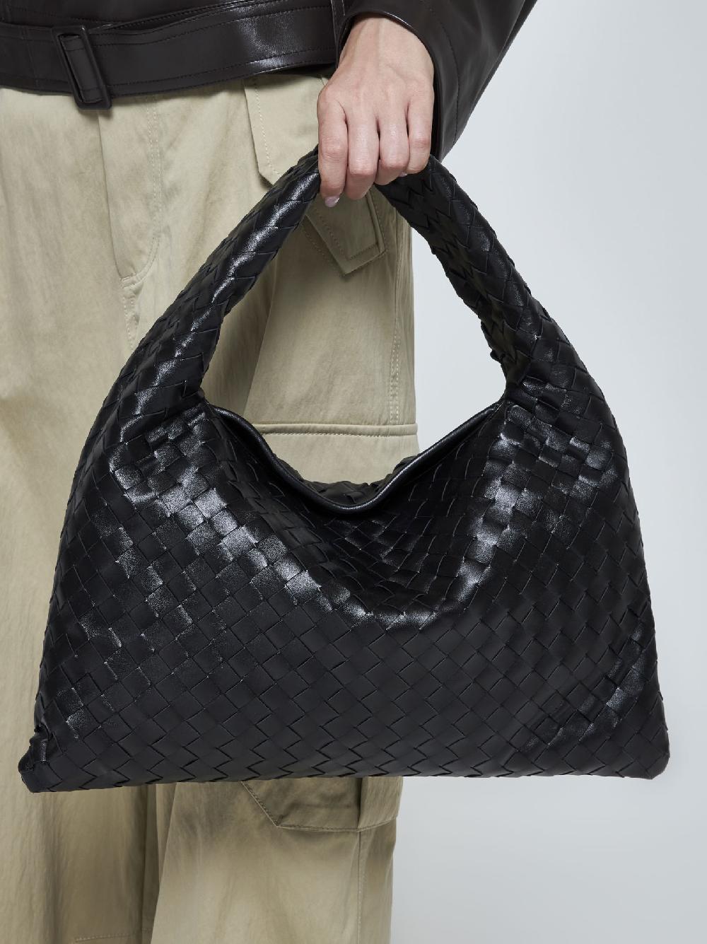BOTTEGA VENETA Borsa Hop Piccola In Pelle Intrecciato