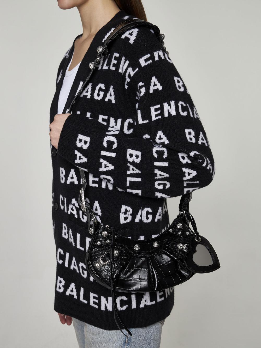 BALENCIAGA Borsa Le Cagole XS In Pelle Effetto Coccodrillo