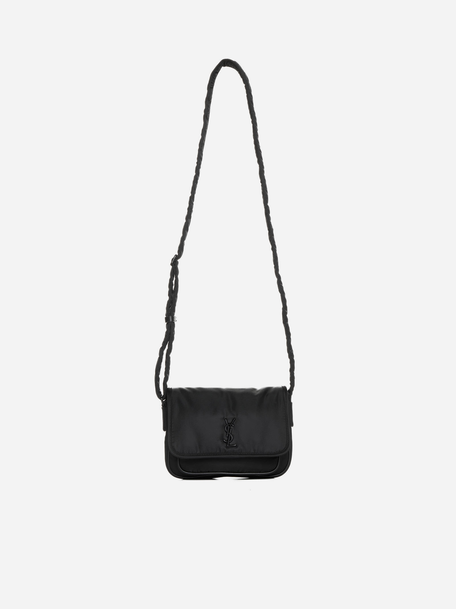 SAINT LAURENT Borsa messenger Niki piccola in nylon