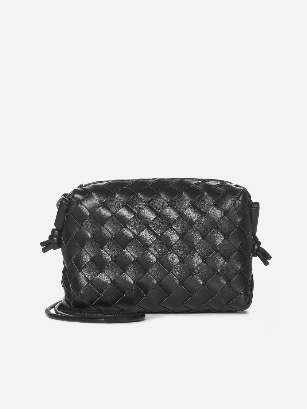 BOTTEGA VENETA Borsa mini Loop in pelle Intrecciato