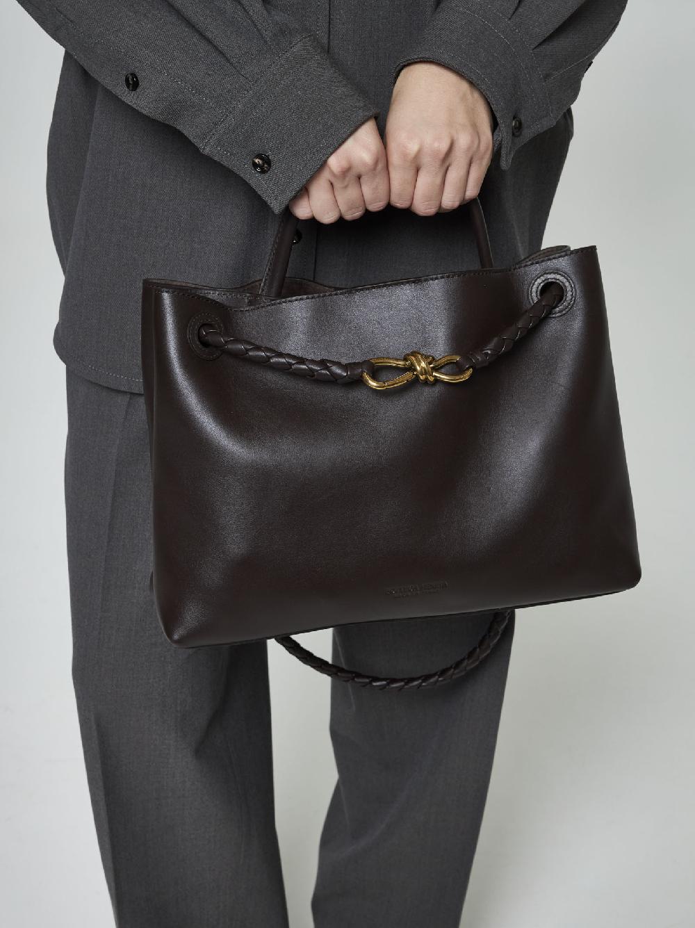 BOTTEGA VENETA Borsa Andiamo Media In Pelle