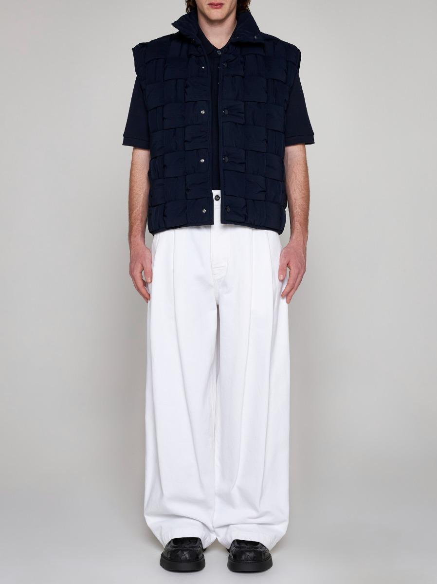 BOTTEGA VENETA Gilet In Nylon Intrecciato