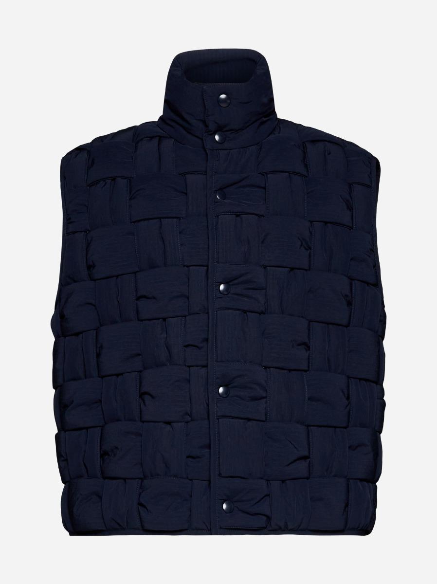 BOTTEGA VENETA Gilet in nylon Intrecciato