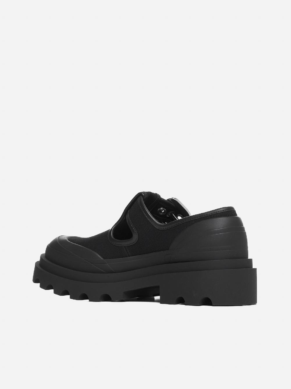 BOTTEGA VENETA Mary Jane In Tela E Pelle