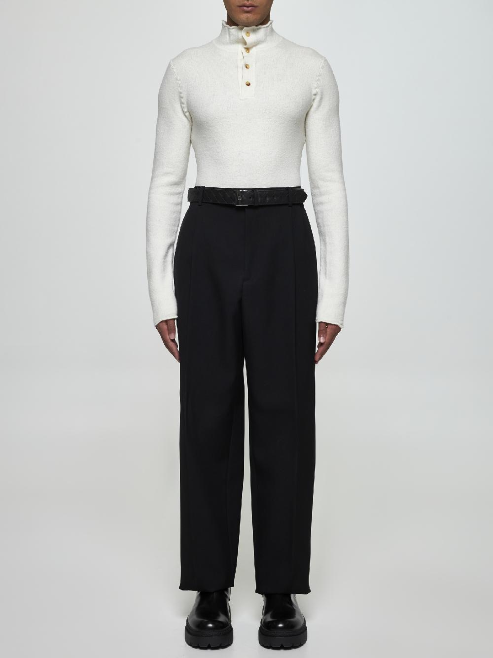 BOTTEGA VENETA Pantaloni In Twill Di Lana