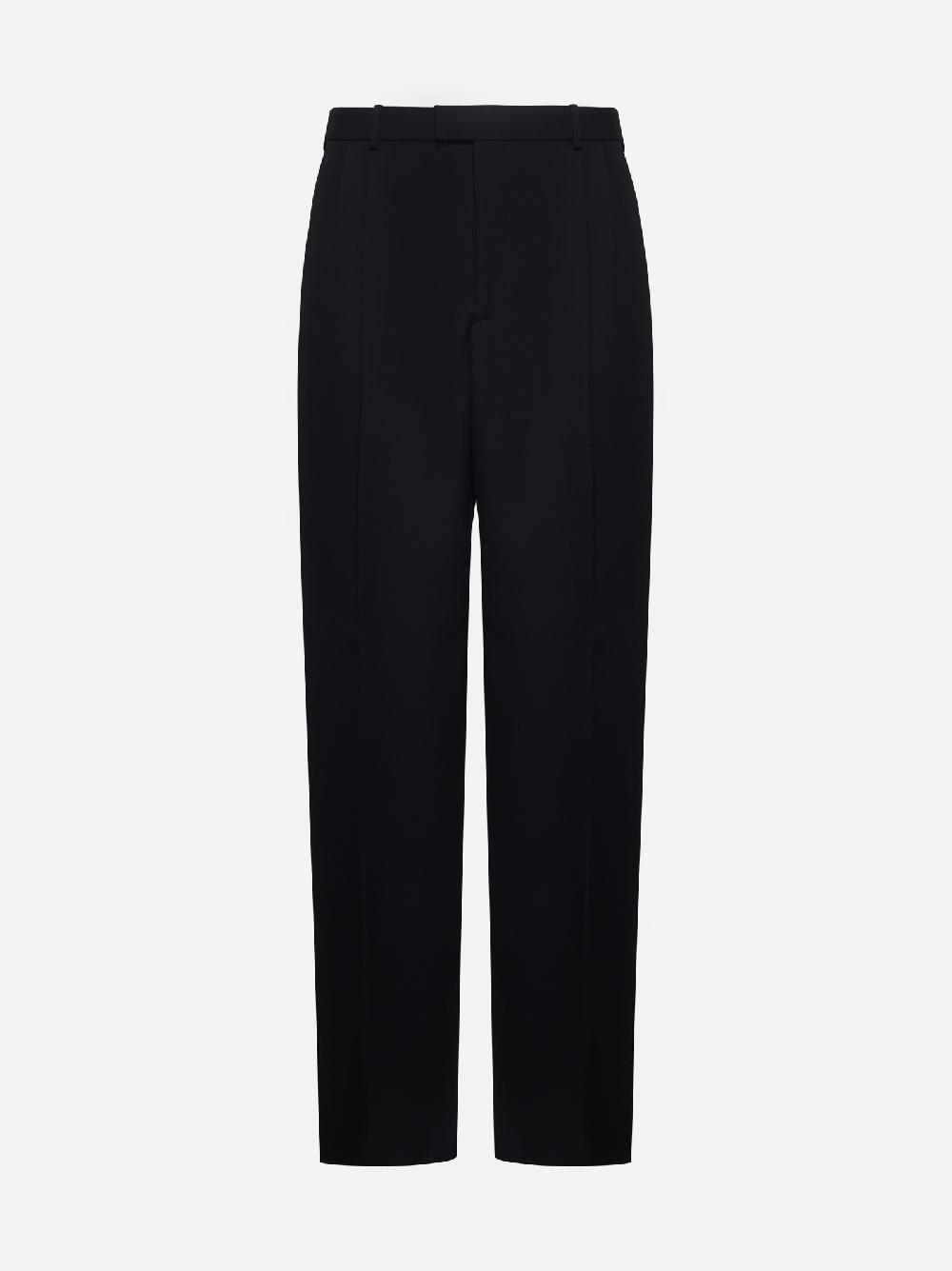 BOTTEGA VENETA Pantaloni in twill di lana