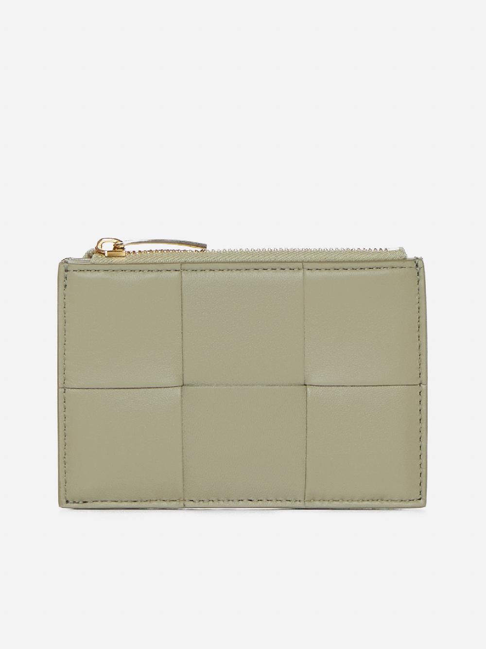 BOTTEGA VENETA Portacarte Cassette in pelle