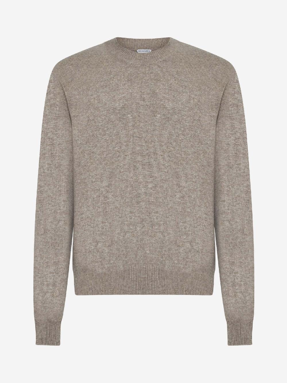 BOTTEGA VENETA Pull misto cashmere con toppe