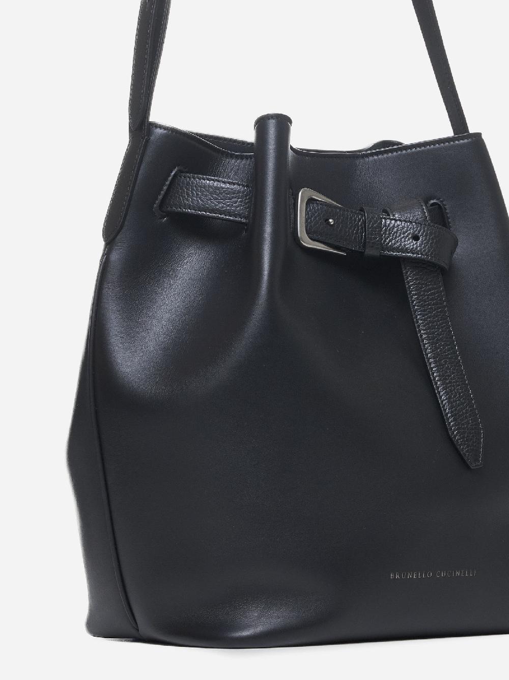 BRUNELLO CUCINELLI Borsa A Secchiello In Pelle
