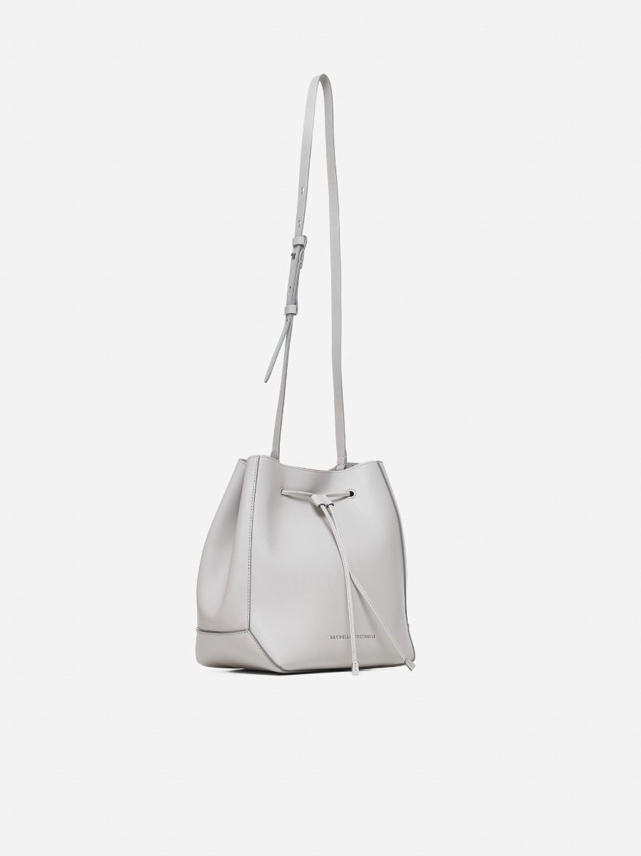 BRUNELLO CUCINELLI Borsa A Secchiello In Pelle