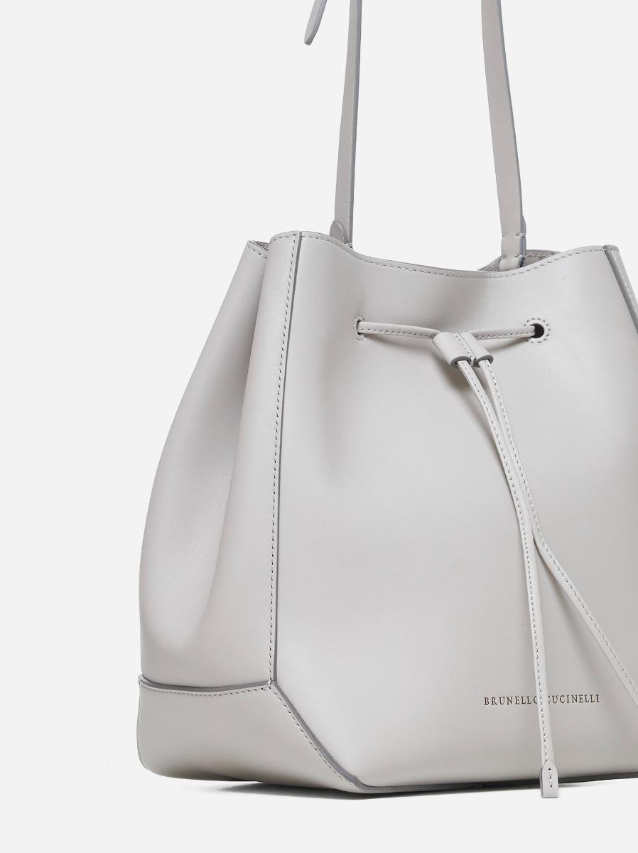BRUNELLO CUCINELLI Borsa A Secchiello In Pelle