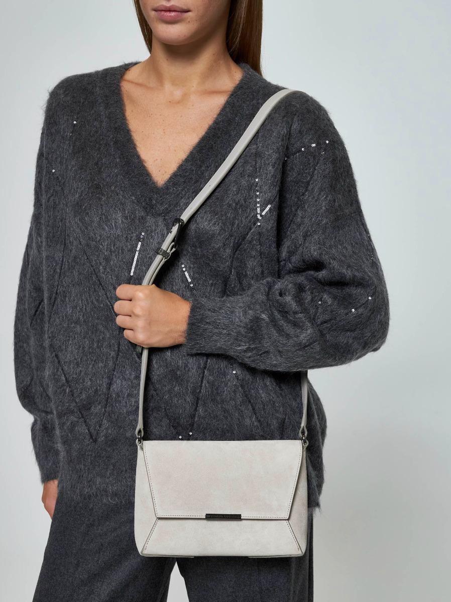 BRUNELLO CUCINELLI Borsa A Tracolla In Suede
