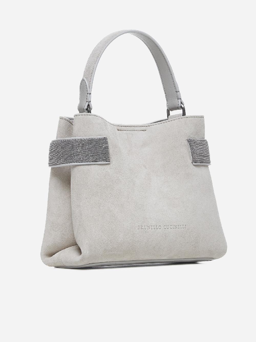 BRUNELLO CUCINELLI Borsa Essence Piccola In Suede