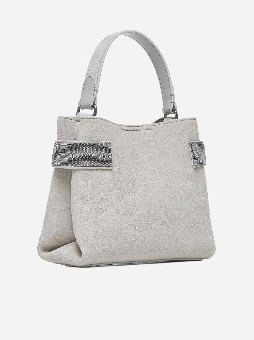 BRUNELLO CUCINELLI Borsa Essence Piccola In Suede