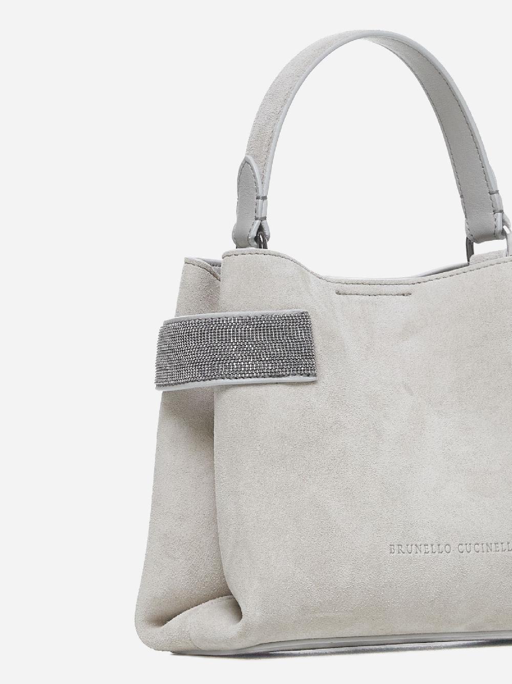 BRUNELLO CUCINELLI Borsa Essence Piccola In Suede