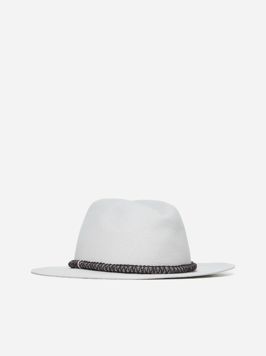 BRUNELLO CUCINELLI Cappello Fedora In Feltro