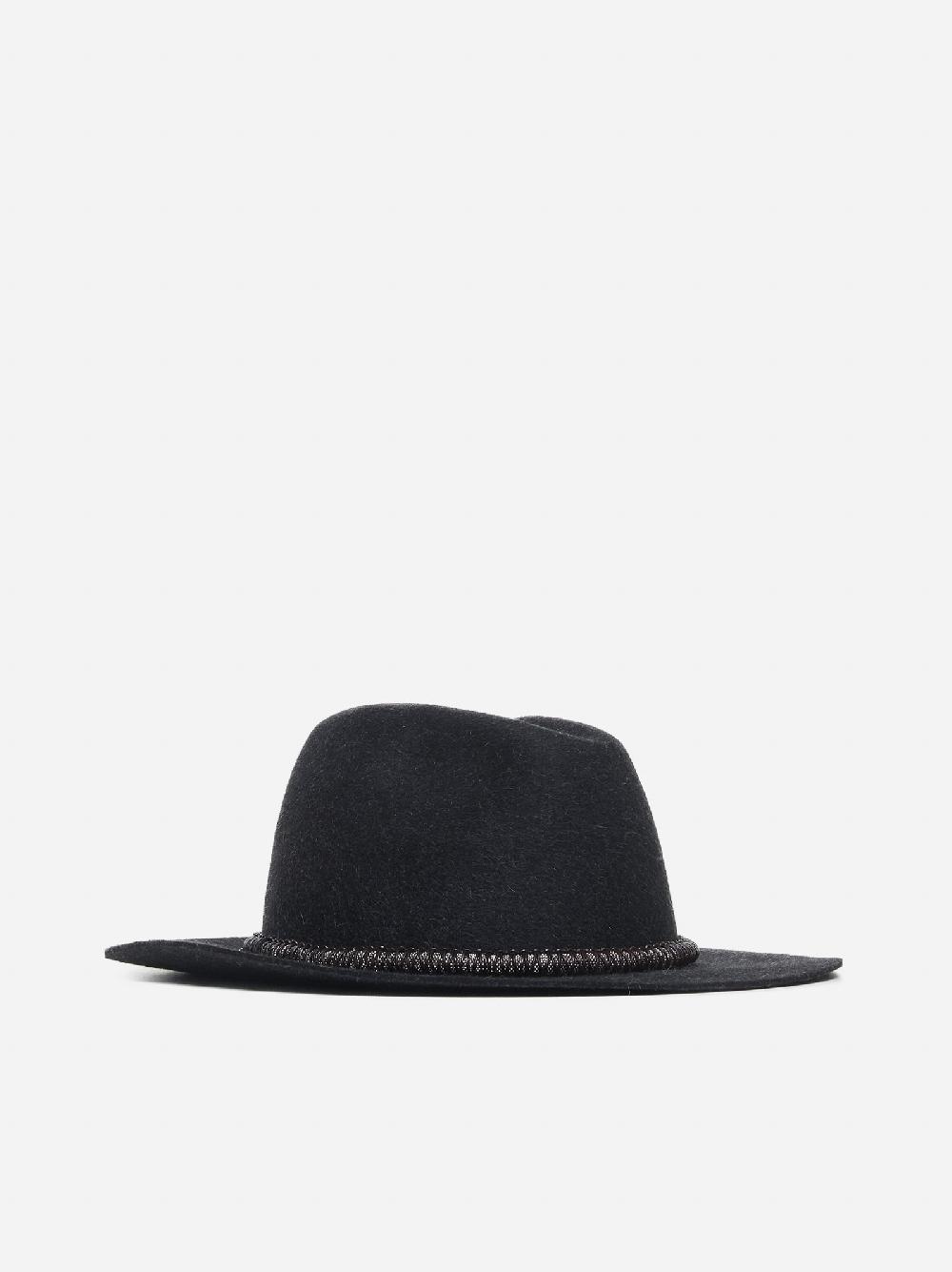 BRUNELLO CUCINELLI Cappello Fedora In Feltro