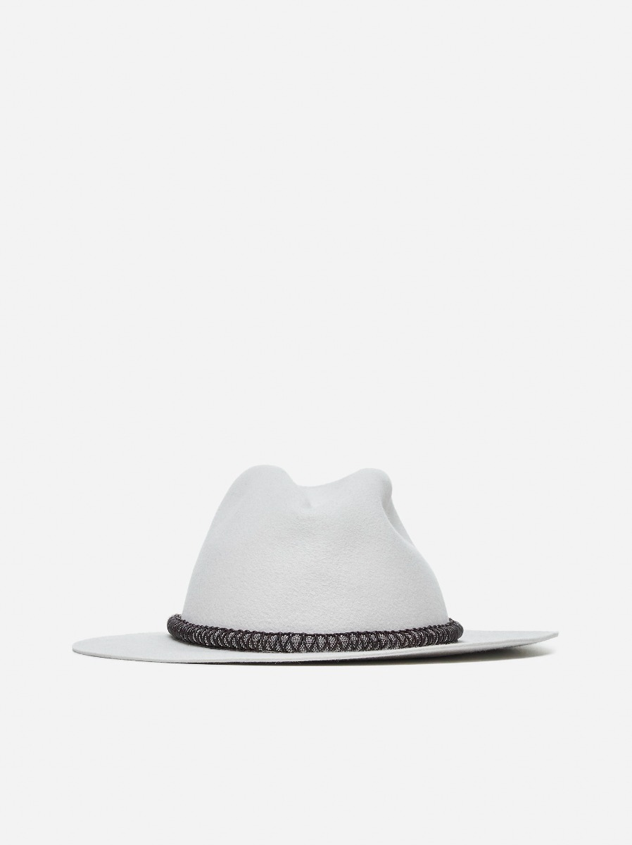 BRUNELLO CUCINELLI Cappello fedora in feltro