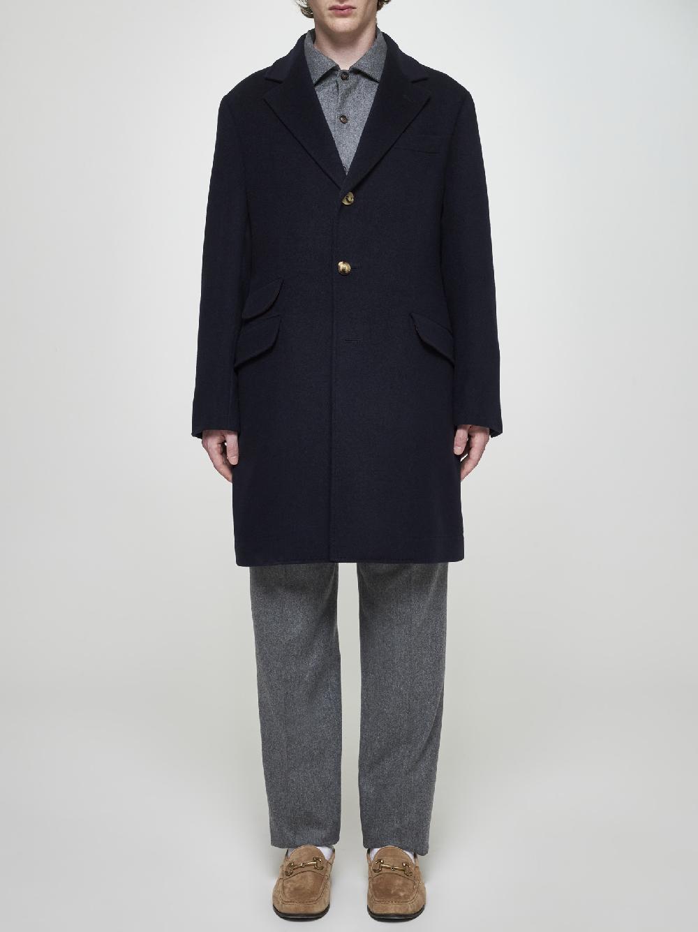 BRUNELLO CUCINELLI Cappotto Monopetto In Cashmere