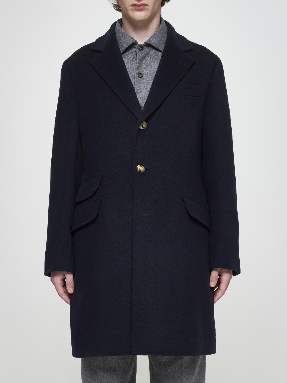 BRUNELLO CUCINELLI Cappotto Monopetto In Cashmere