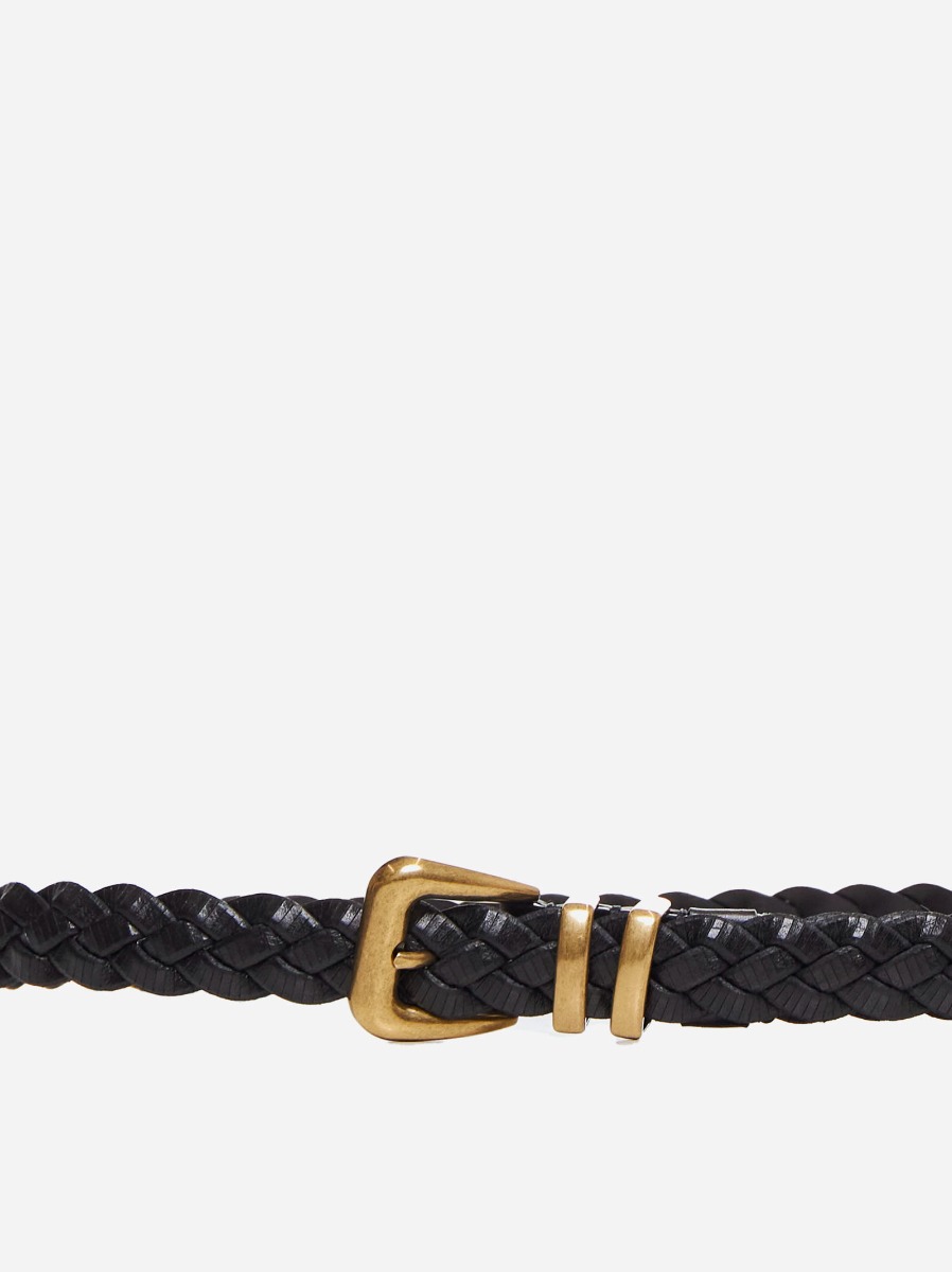 BRUNELLO CUCINELLI Cintura In Pelle Intrecciata