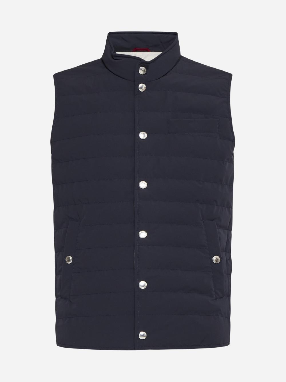 BRUNELLO CUCINELLI Gilet in nylon trapuntato
