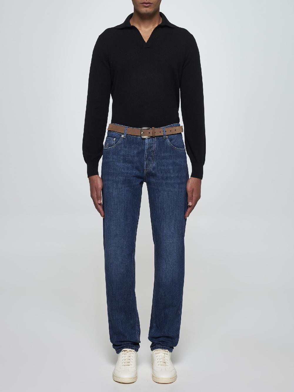 BRUNELLO CUCINELLI Polo In Cashmere