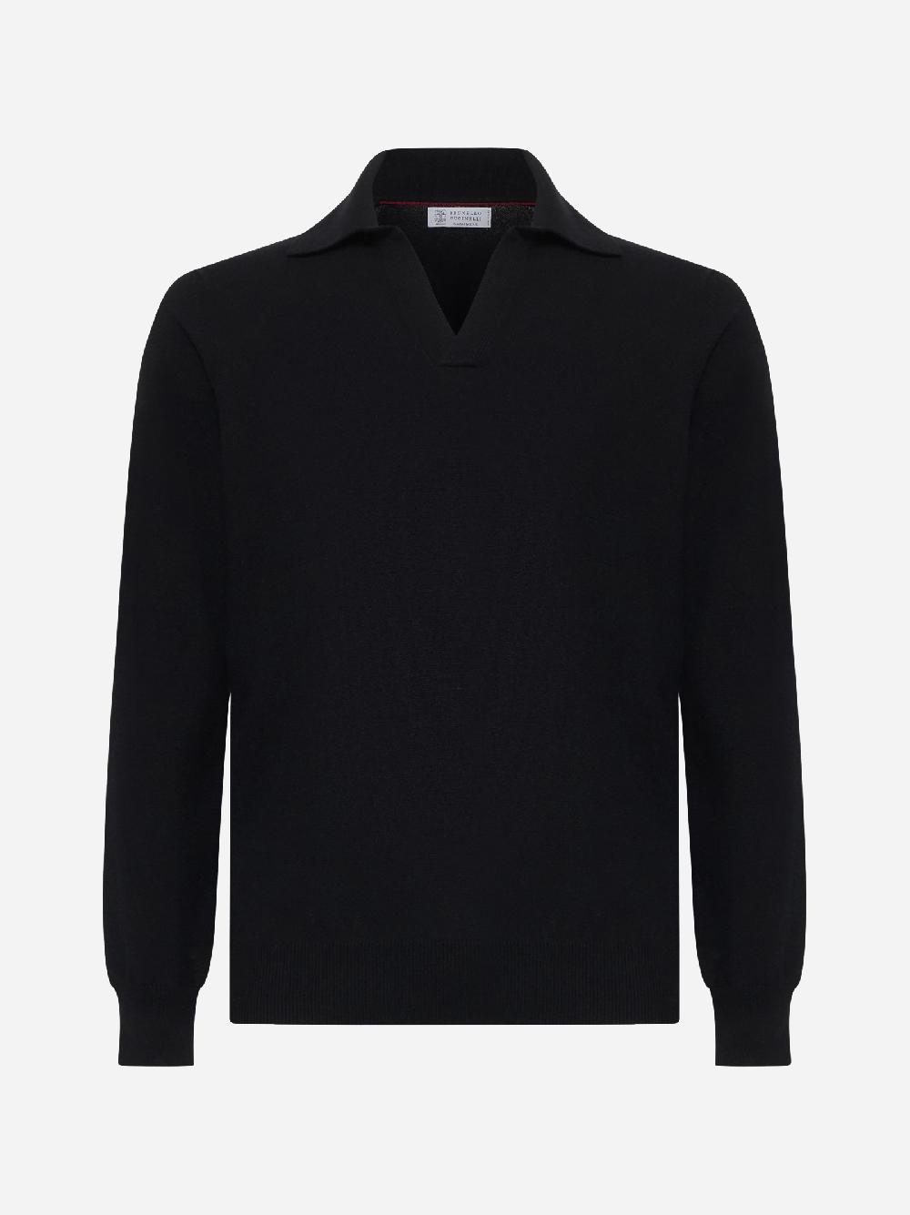 BRUNELLO CUCINELLI Polo in cashmere
