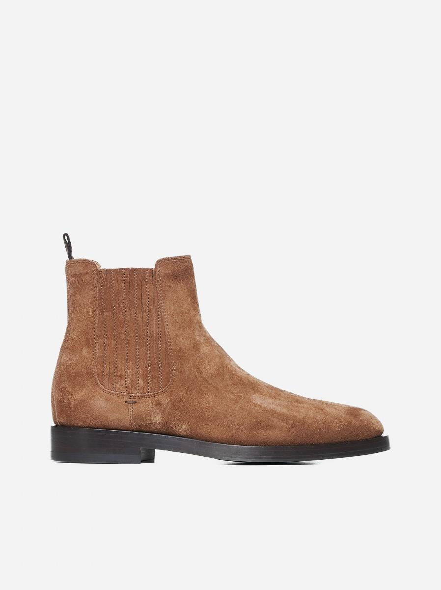 BRUNELLO CUCINELLI Stivaletti Chelsea in suede