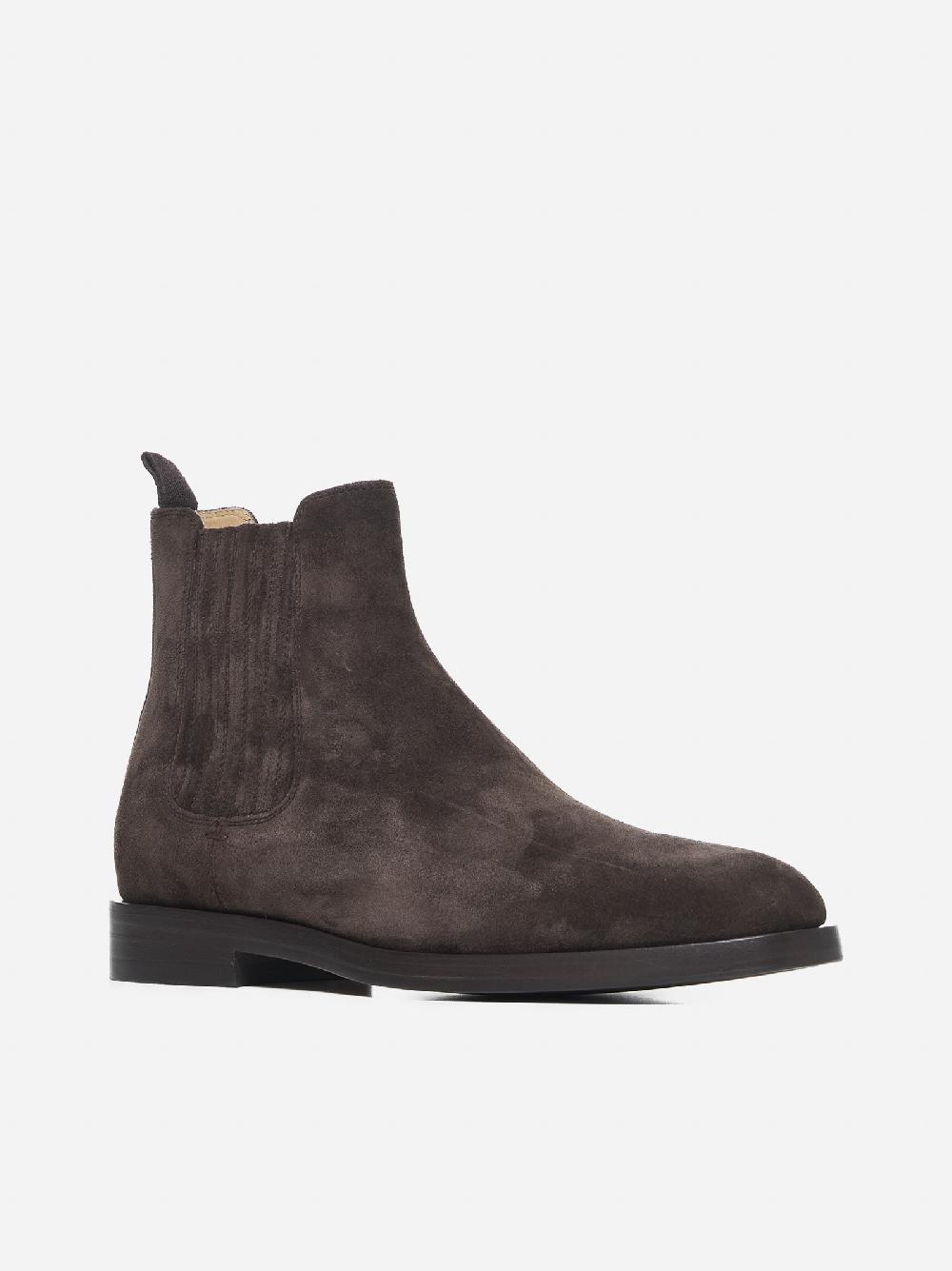 BRUNELLO CUCINELLI Stivaletti Chelsea In Suede