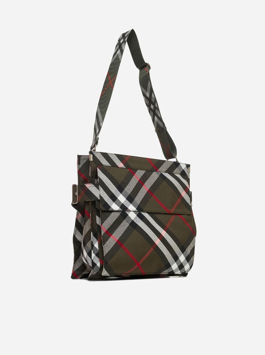 BURBERRY Borsa Tote Trench Media In Tela Check