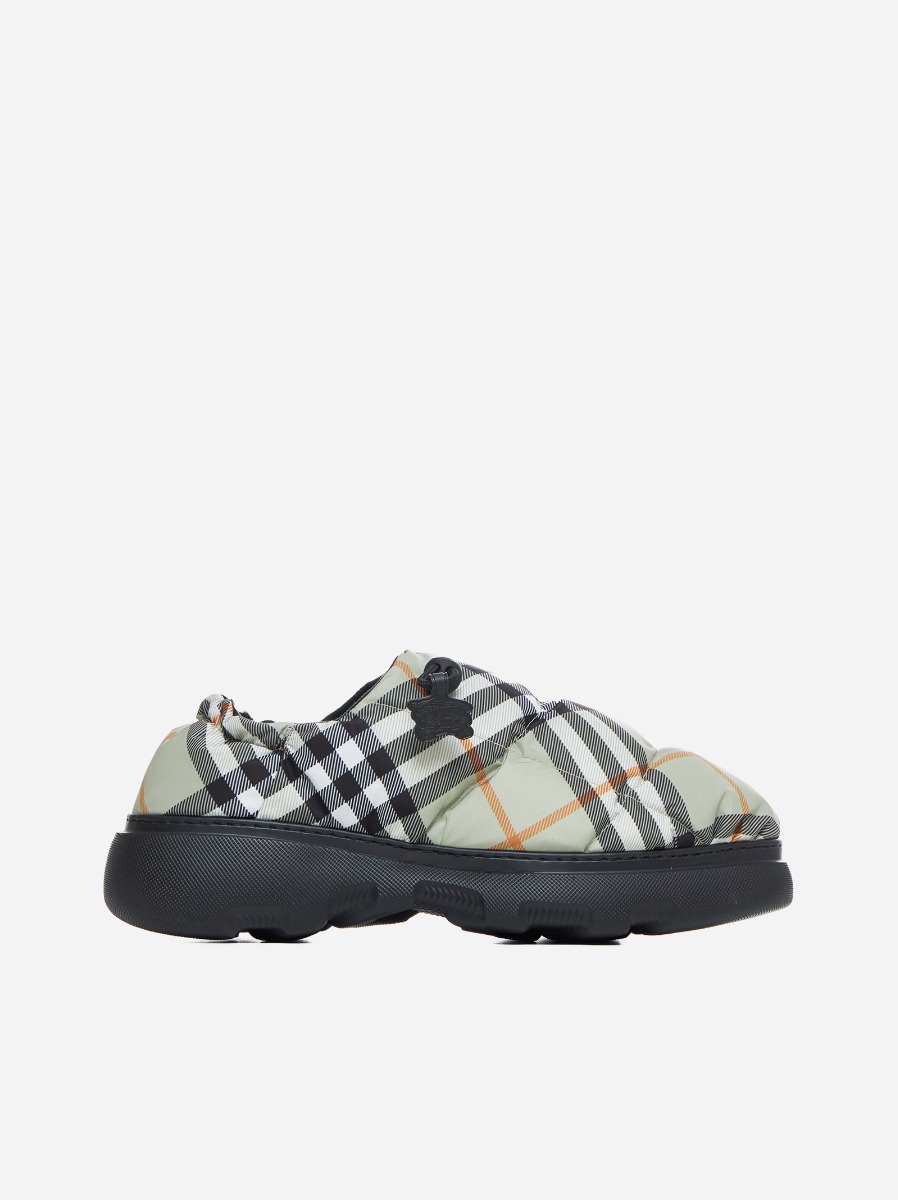 BURBERRY Slip-on Pillow in nylon check