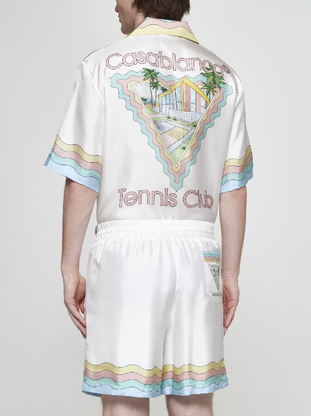 CASABLANCA Shorts Maison De Reve In Seta